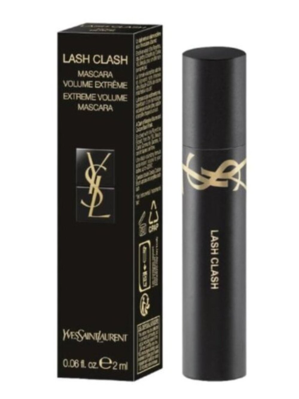 YSL Mini Lash Clash Extreme Volume Mascara 2ml - NIB